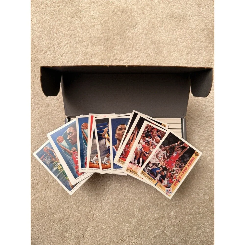 Upper Deck 1991-92 Locker Series NBA Basketball Card Box Set 84 Cards Jordan